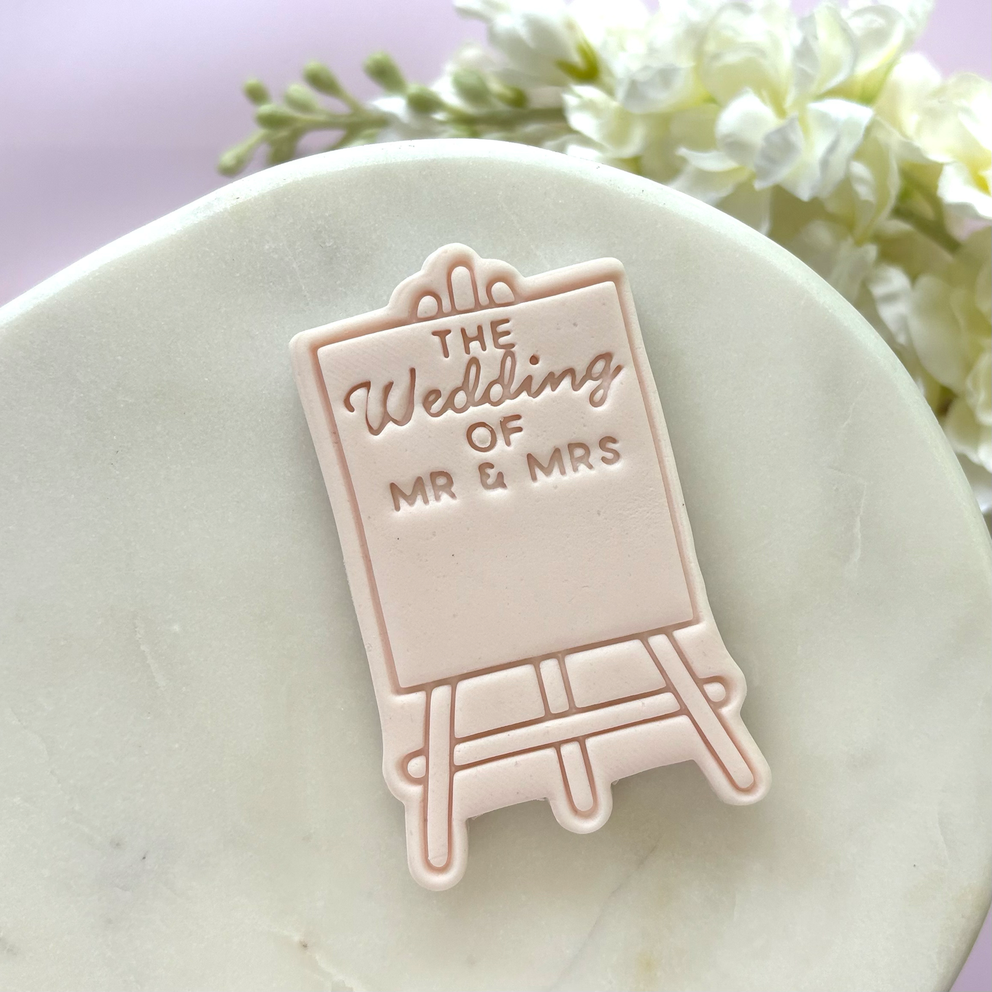 Welcome to the Wedding Cookie Stamp & Cutter
