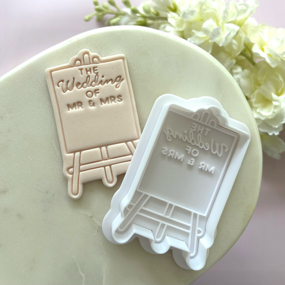 Welcome to the Wedding Cookie Stamp & Cutter