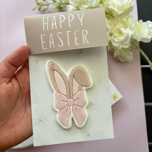 Cookie Backing Card -  Easter Bunnies