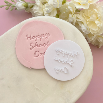 Happy Shoot Day Cookie Stamp