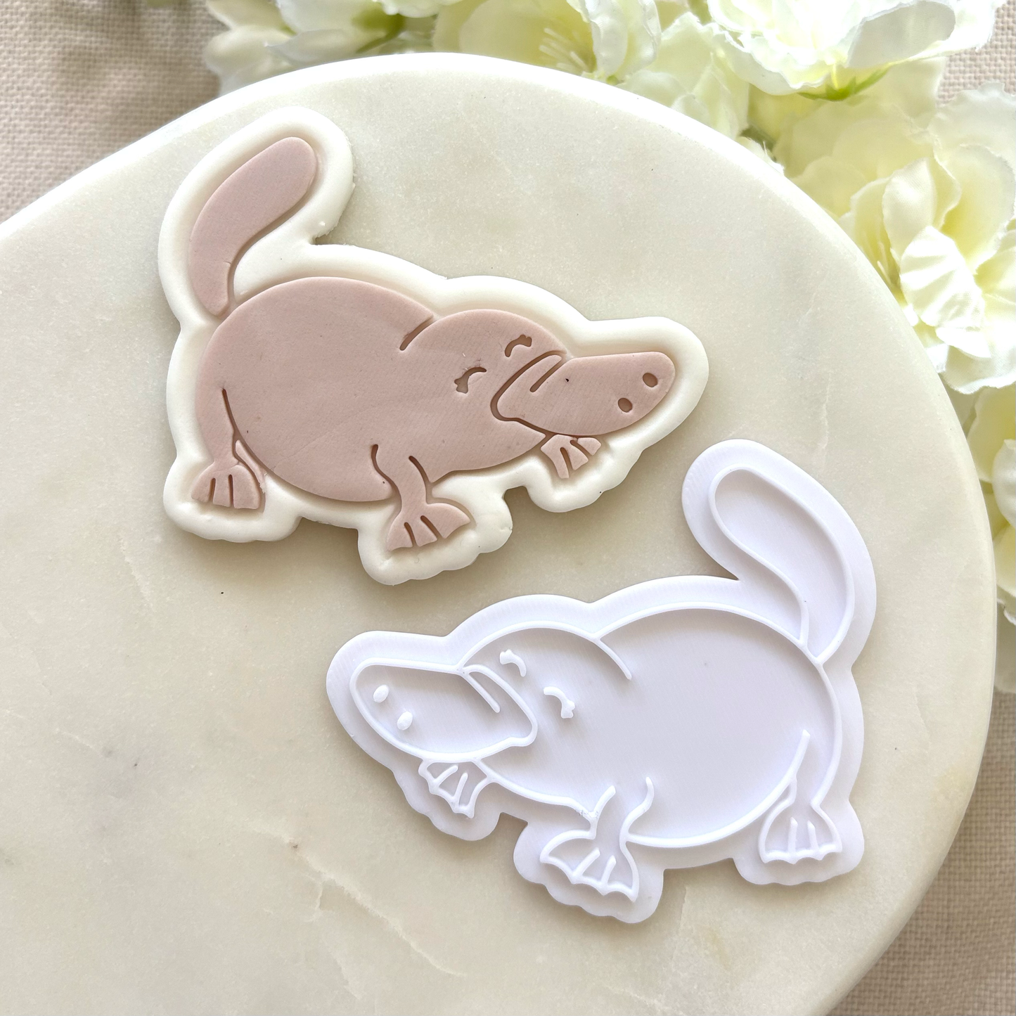 Platypus Cookie Stamp & Cutter