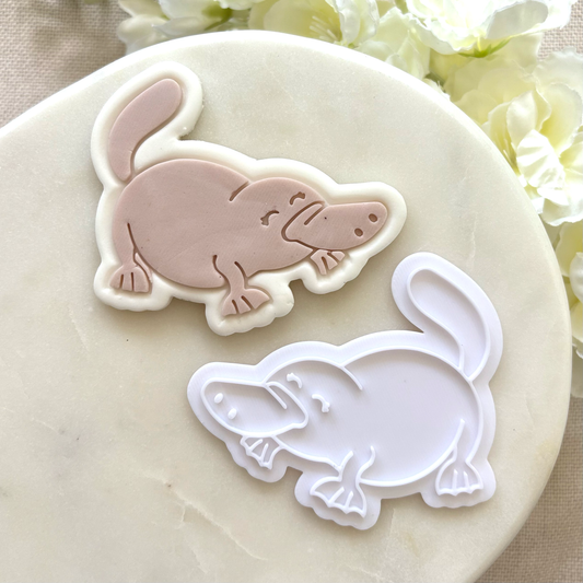 Platypus Cookie Cutter Fondant Embosser