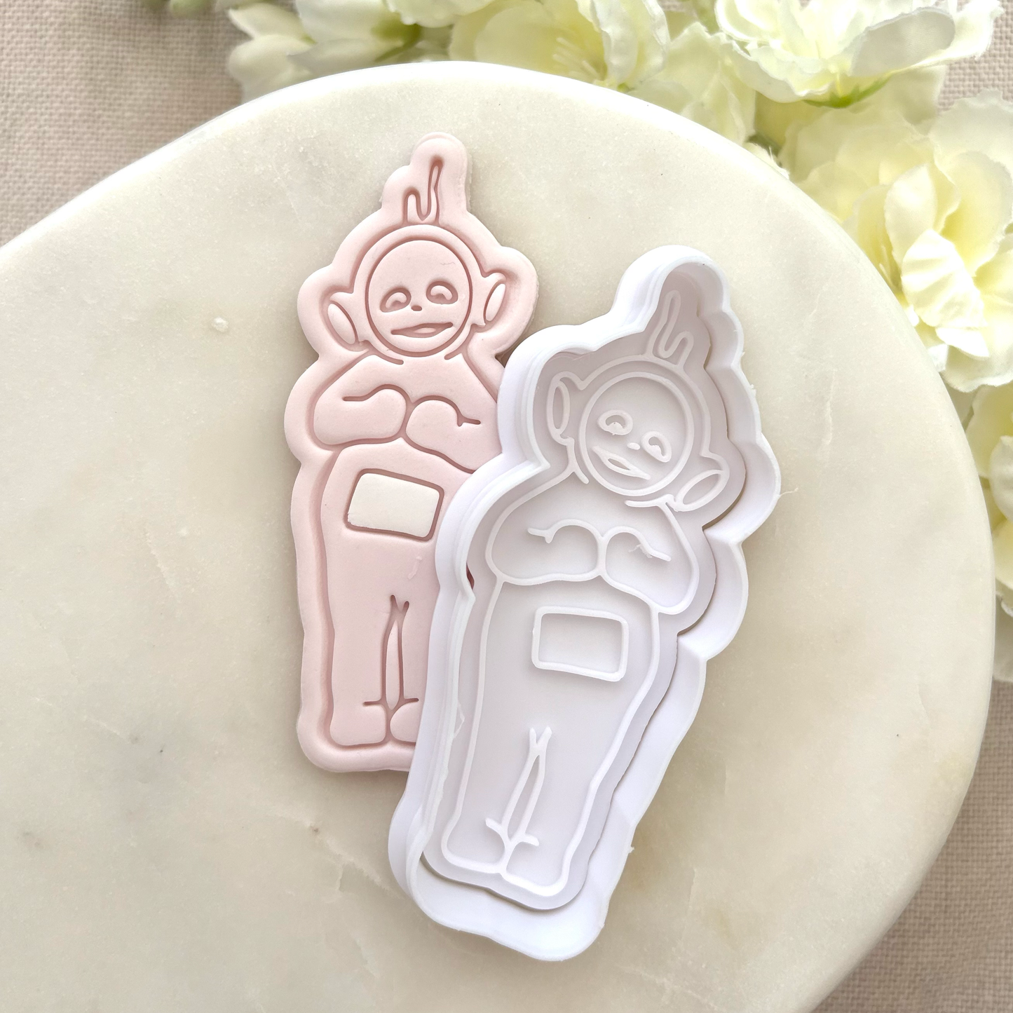 Teletubby Cookie Cutter & Fondant Embosser