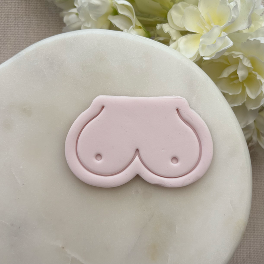 Boobs Cookie Stamp & Cutter