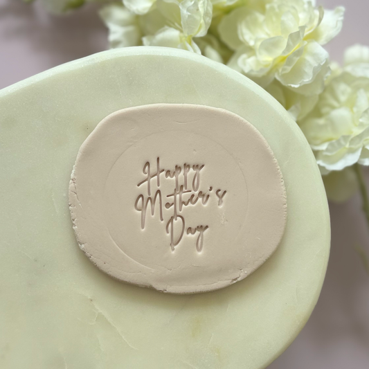 Happy Mother's Day Fondant Embosser