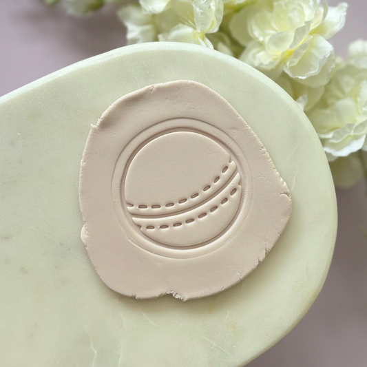 Cricket Ball Cookie Stamp