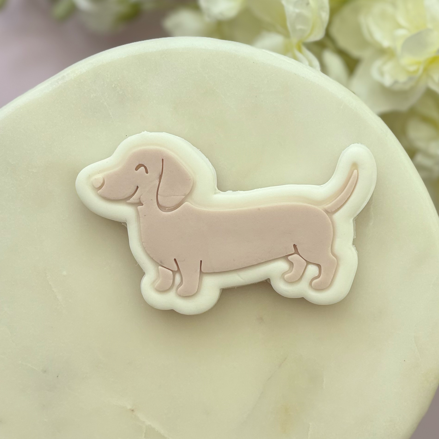 Sausage Dog Cookie Stamp & Cutter