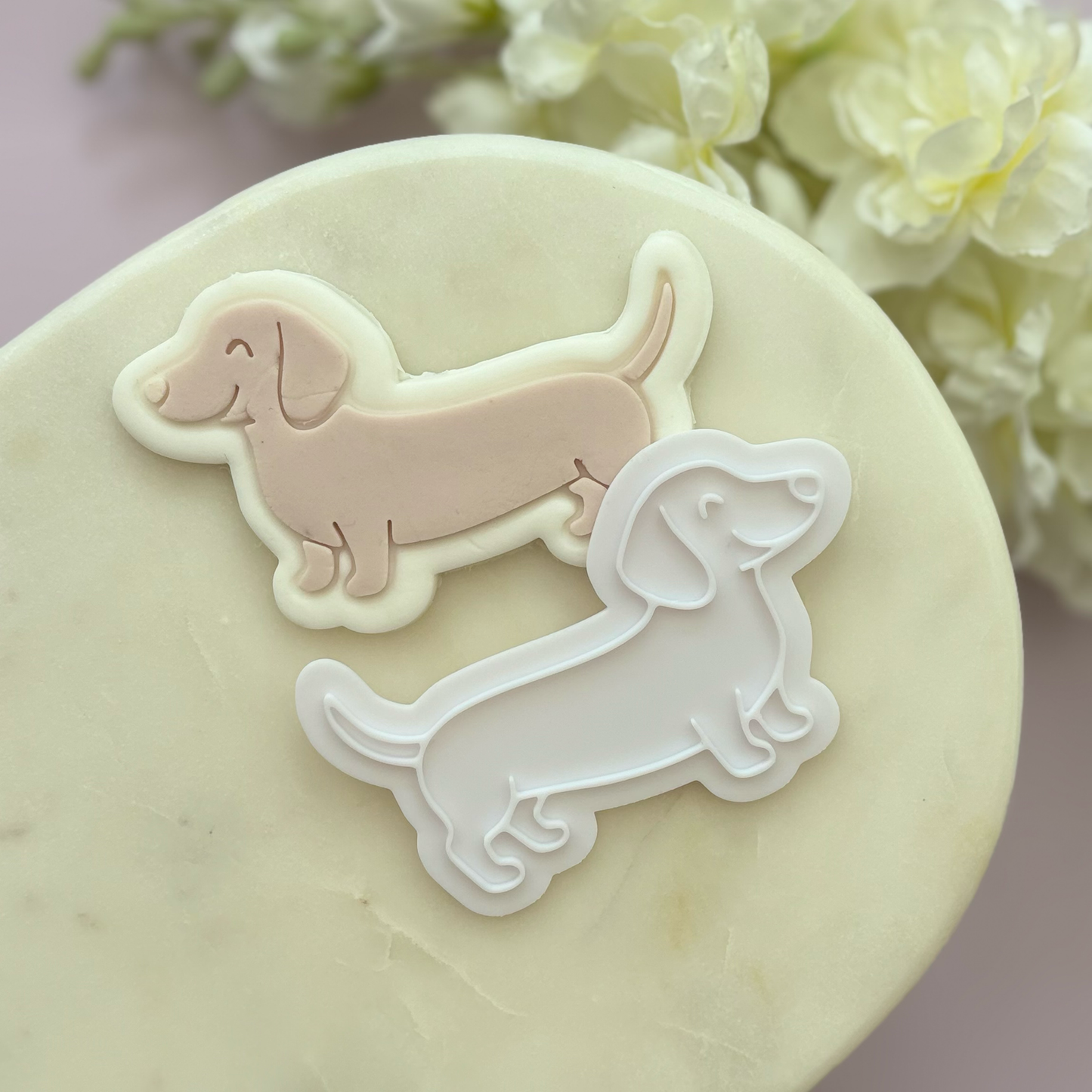 Sausage Dog Cookie Stamp & Cutter