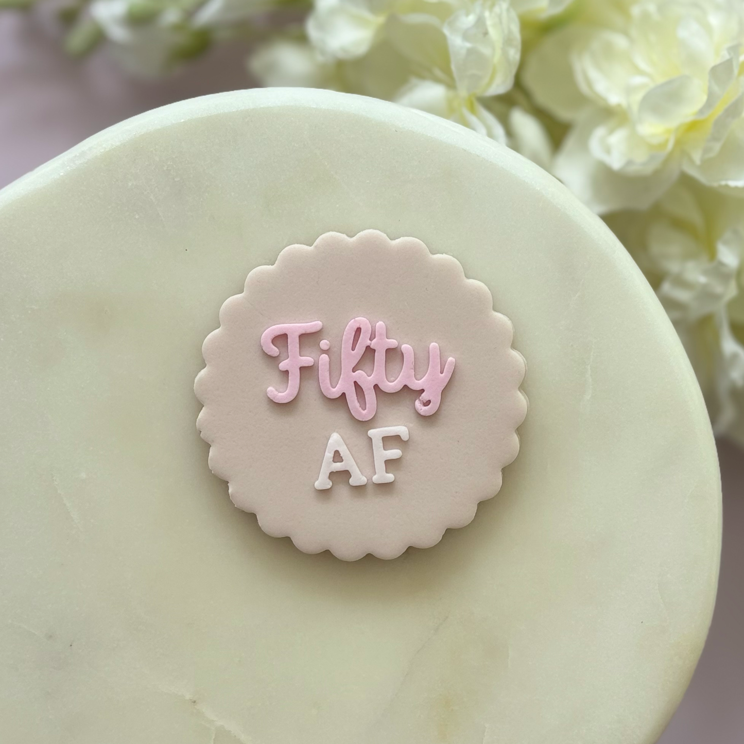 Fifty AF Cookie Debossor