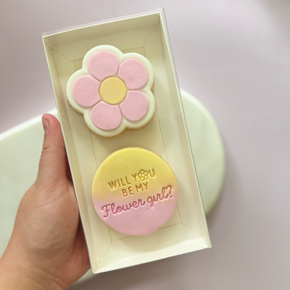Will you be my flower girl? Cookie Stamp