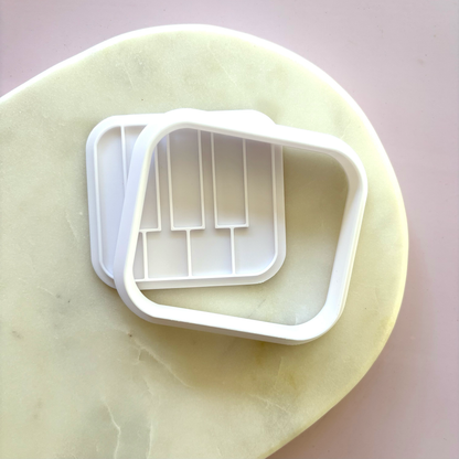 Piano keys Cookie Cutter & Fondant Embosser