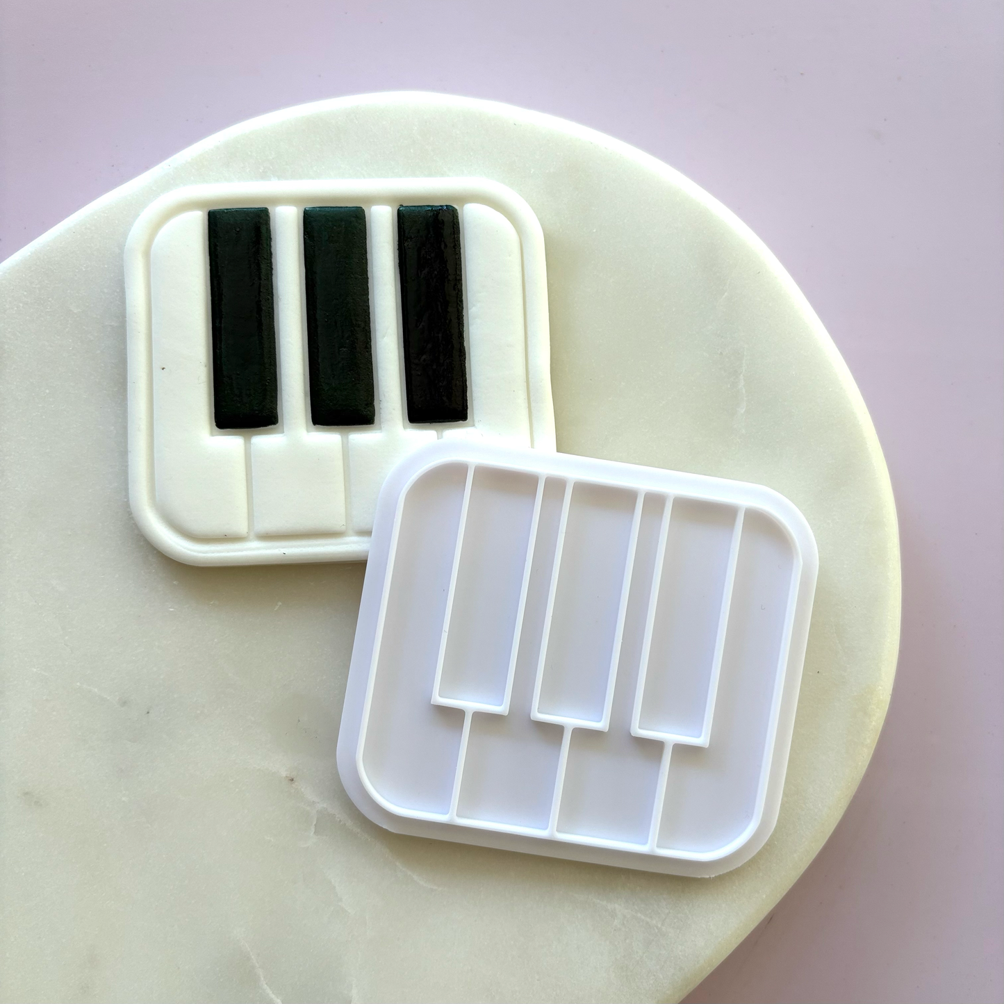 Piano keys Cookie Cutter & Fondant Embosser