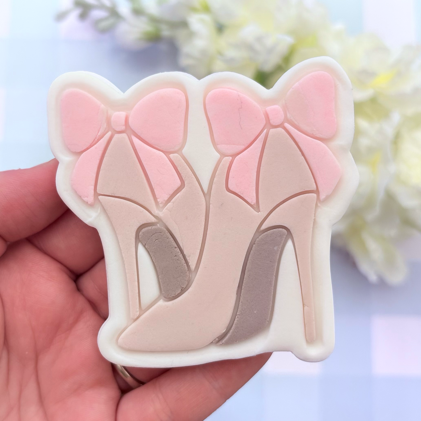Bow Heels Cookie Stamp & Cutter