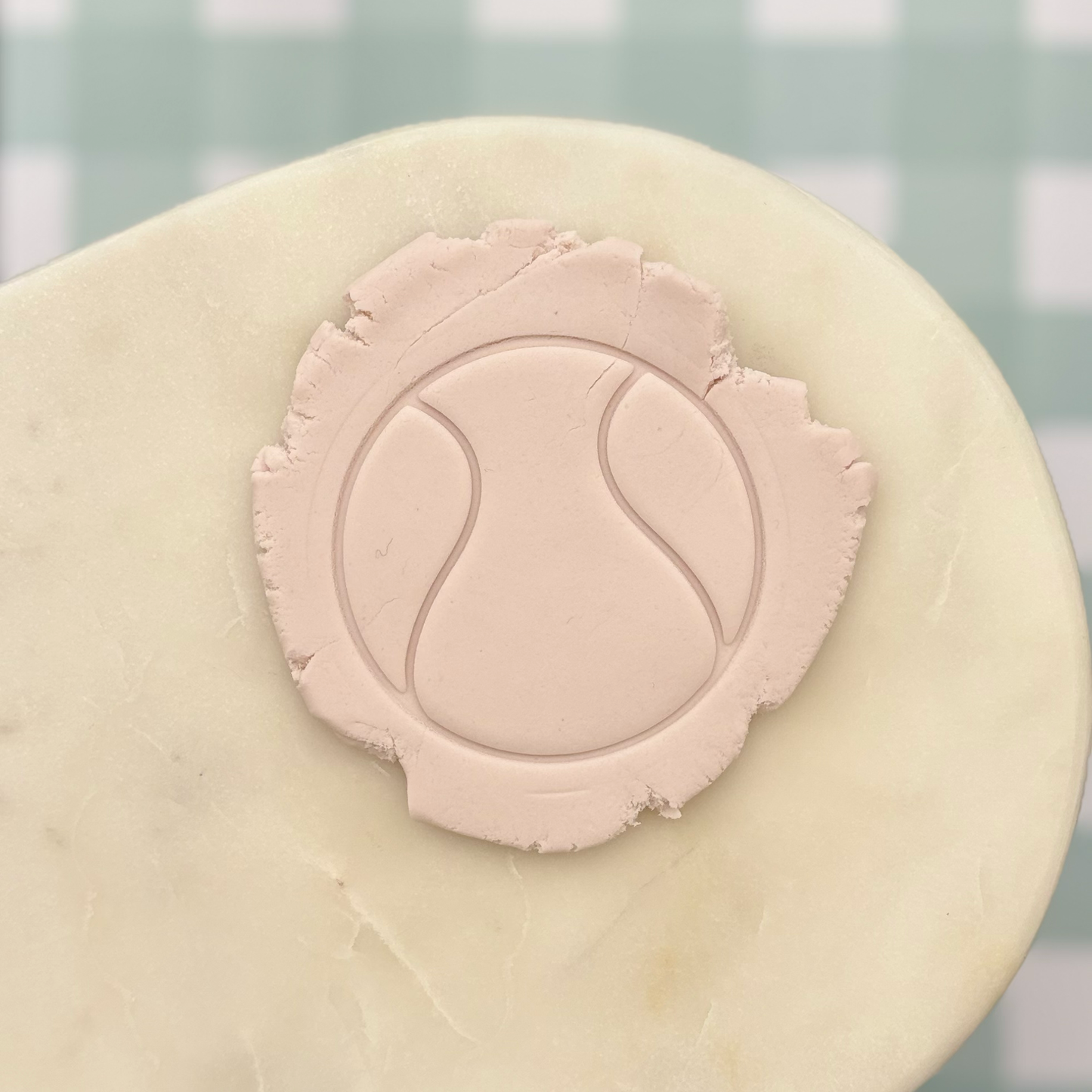 Tennis Ball Cookie Stamp