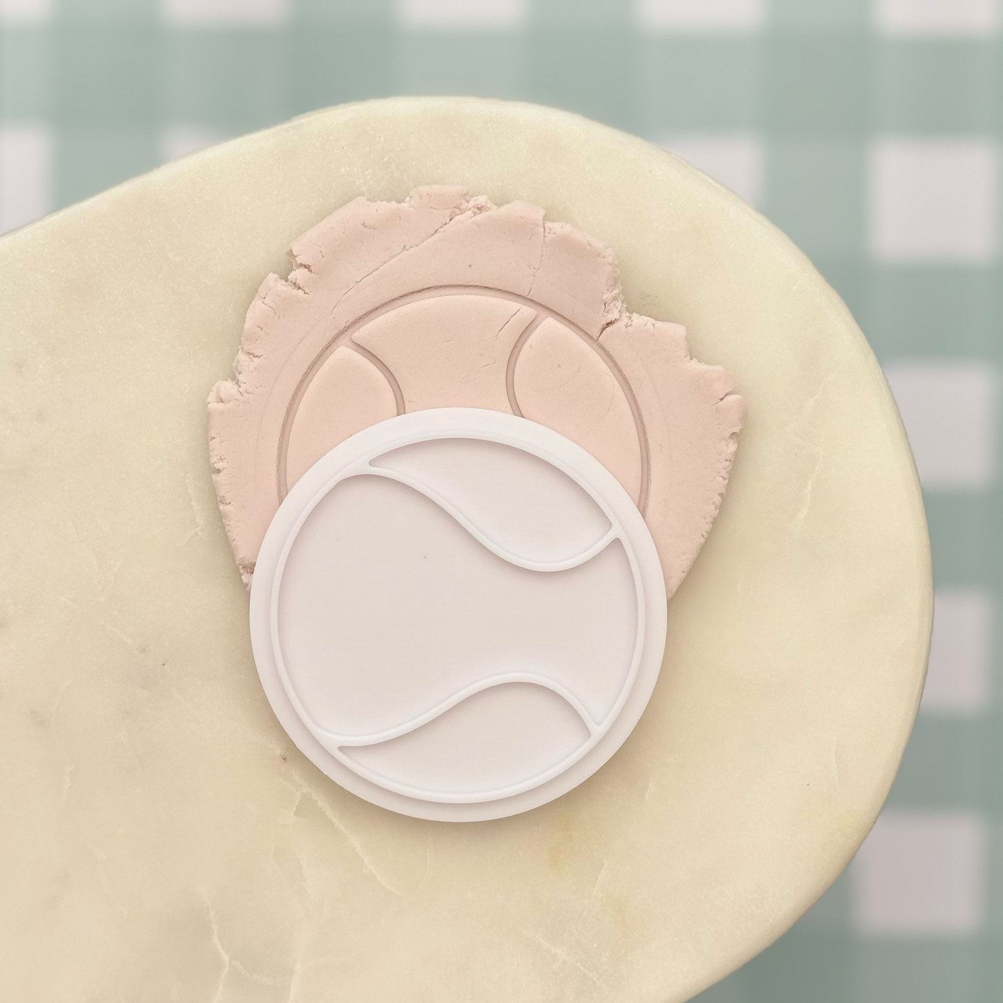 Tennis Ball Cookie Stamp