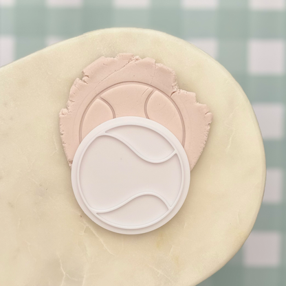 Tennis Ball Cookie Stamp