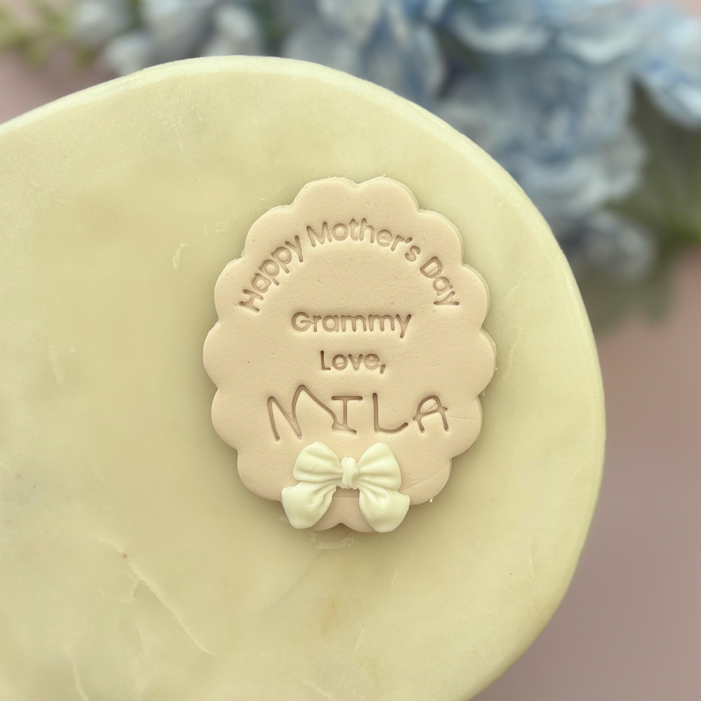 Custom Handwriting or Drawing Fondant Embosser