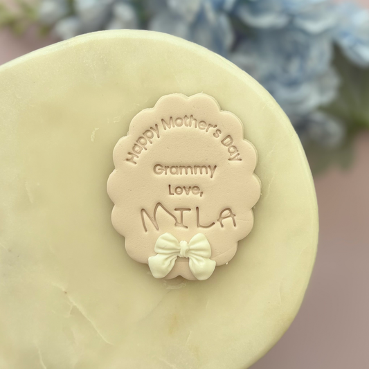 Custom Handwriting or Drawing Fondant Embosser