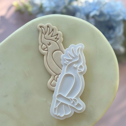 Cockatoo Cookie Stamp & Cutter