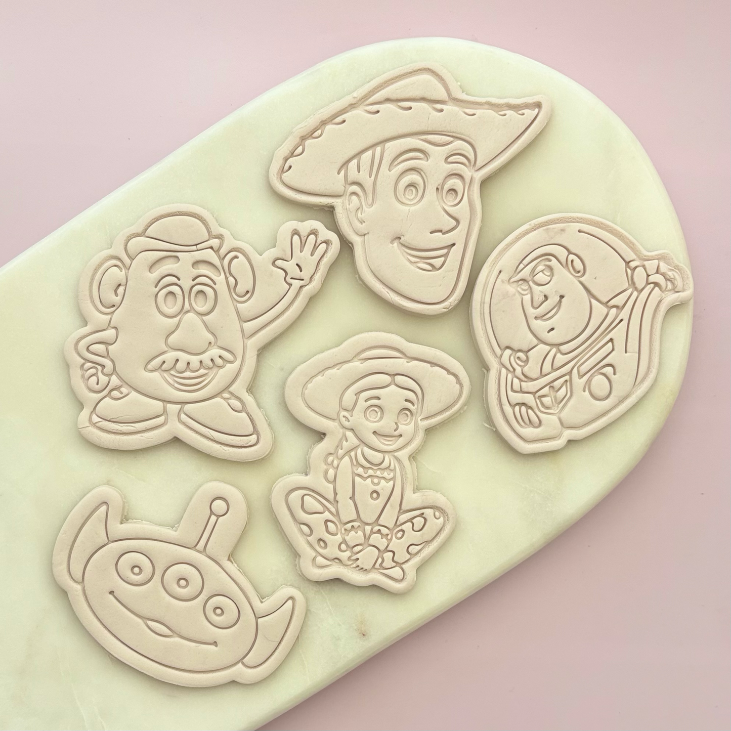 Characters Cookie Stamp & Cutter set