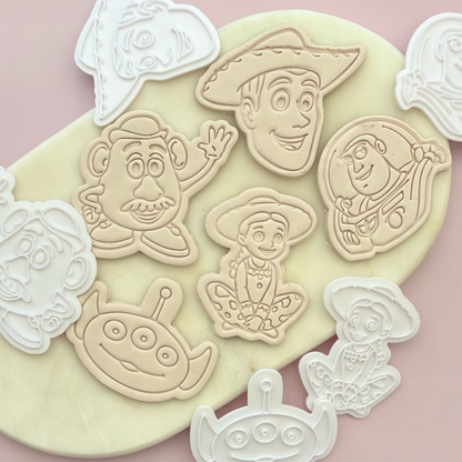 Characters Cookie Stamp & Cutter set