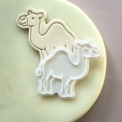 Cute Camel Cookie Stamp & Cutter