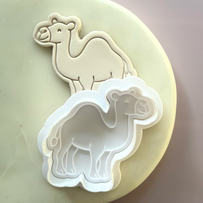 Cute Camel Cookie Stamp & Cutter