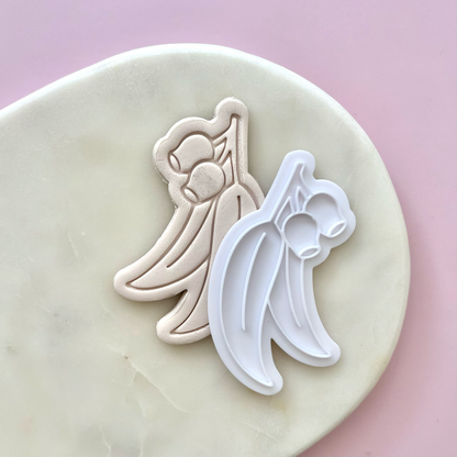 Gum Nut & Leaf Cookie Stamp & Cutter