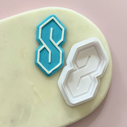 Retro 80's / 90's Cookie Stamp Set