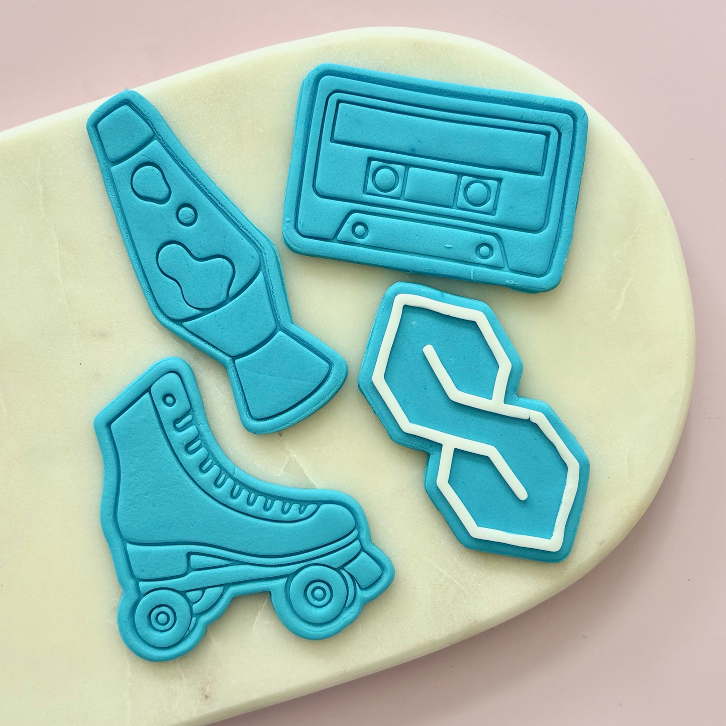 Retro 80's / 90's Cookie Stamp Set