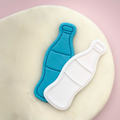 Coke bottle Cookie Stamp & Cutter
