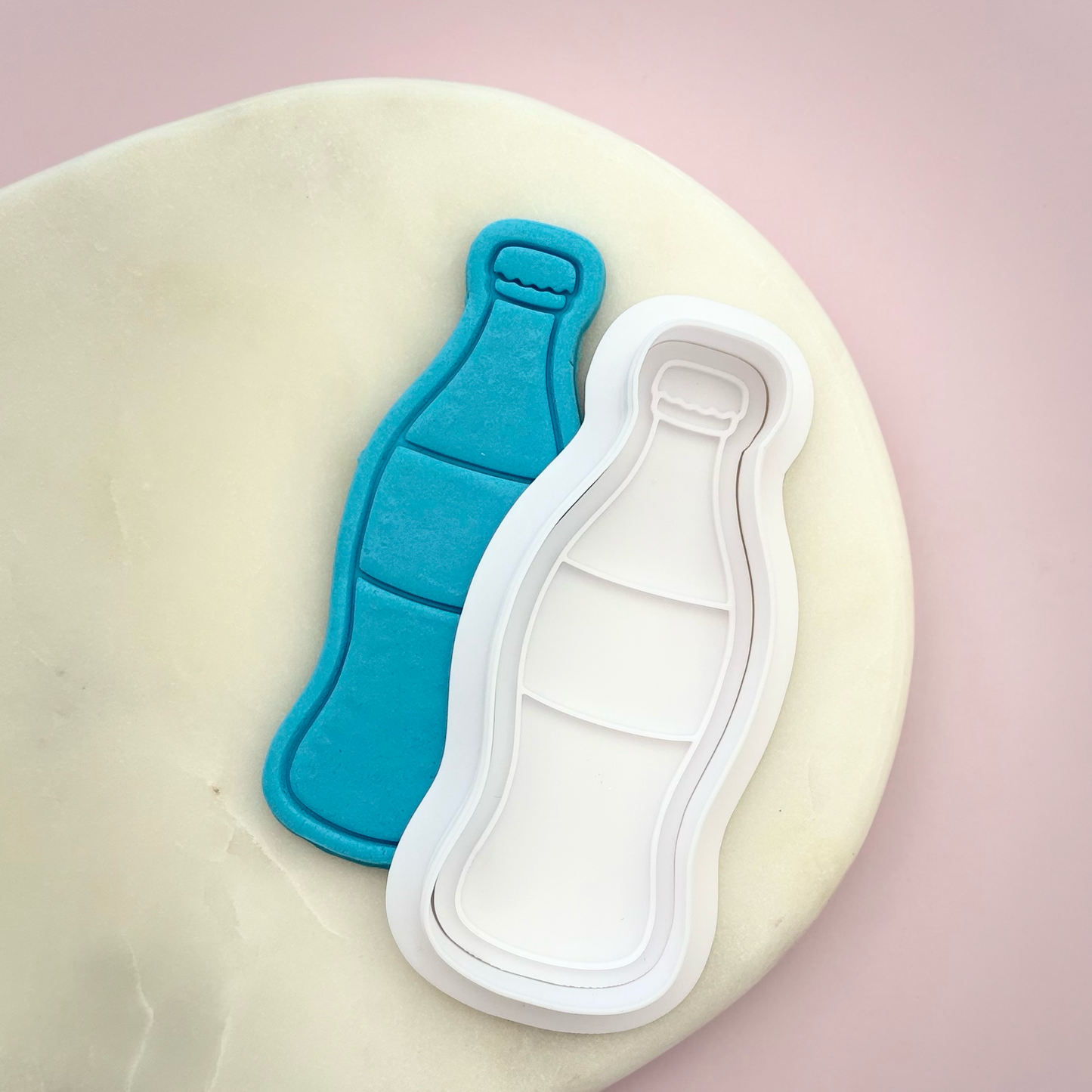 Coke bottle Cookie Stamp & Cutter