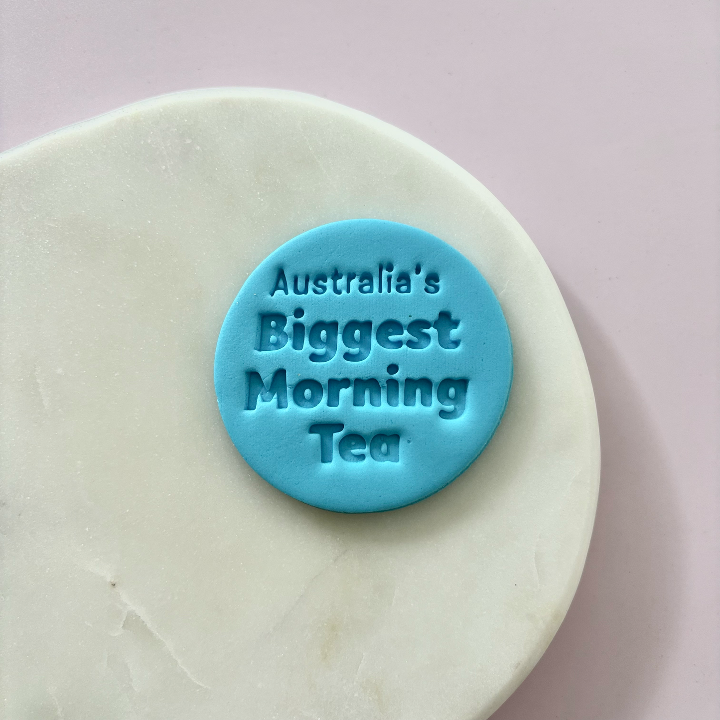 Australia's Biggest Morning Tea Fondant Embosser