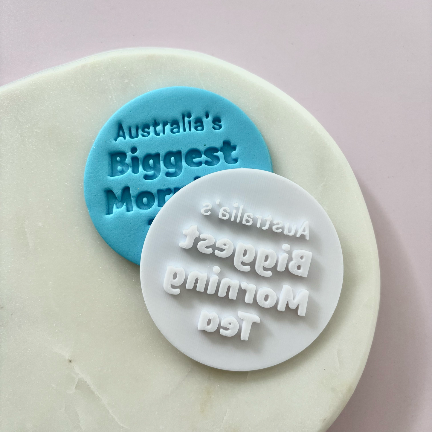 Australia's Biggest Morning Tea Fondant Embosser