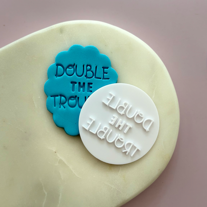 Double the Trouble Cookie Stamp