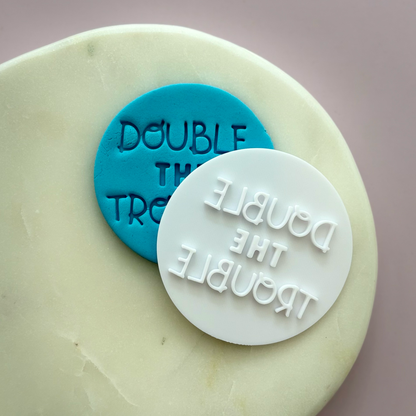 Double the Trouble Cookie Stamp