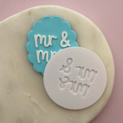 Mr & Mrs Cookie Debossor