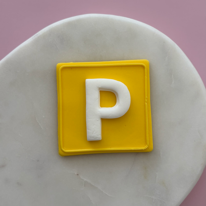 Learner Driver SET Cookie Cutter & Fondant Debosser