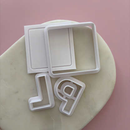 Learner Driver SET Cookie Cutter & Fondant Debosser