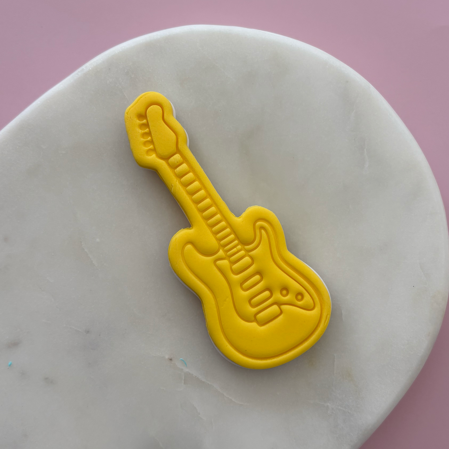 Electric Guitar Cookie Stamp & Cutter
