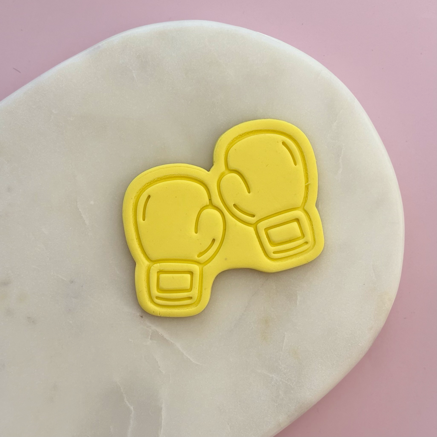 Boxing gloves Cookie Cutter & Fondant Embosser