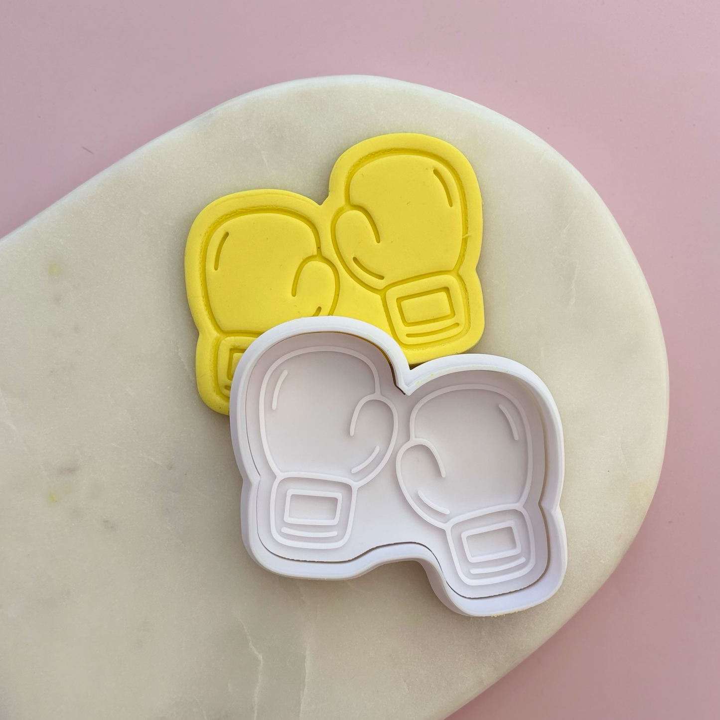 Boxing gloves Cookie Cutter & Fondant Embosser