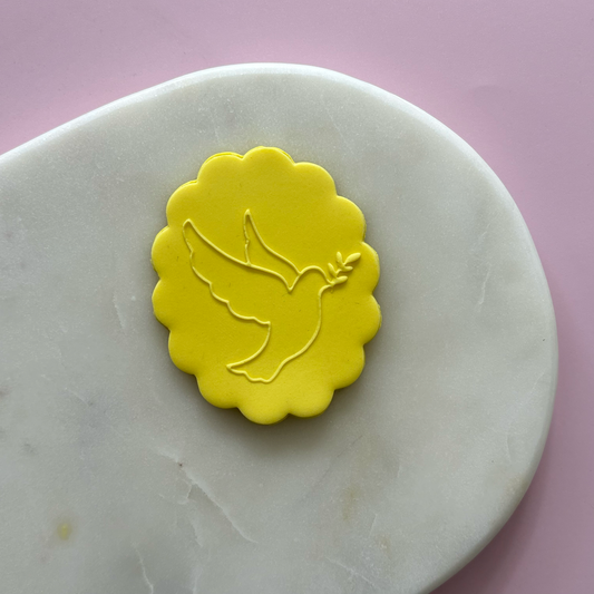 Dove of Peace Fondant Debosser