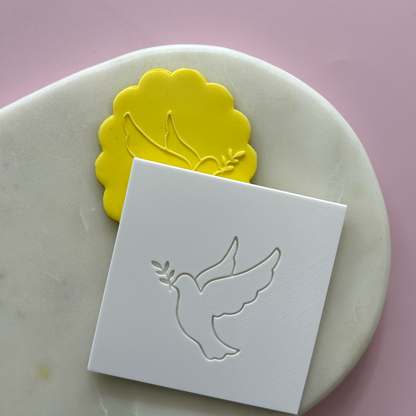 Dove of Peace Fondant Debosser