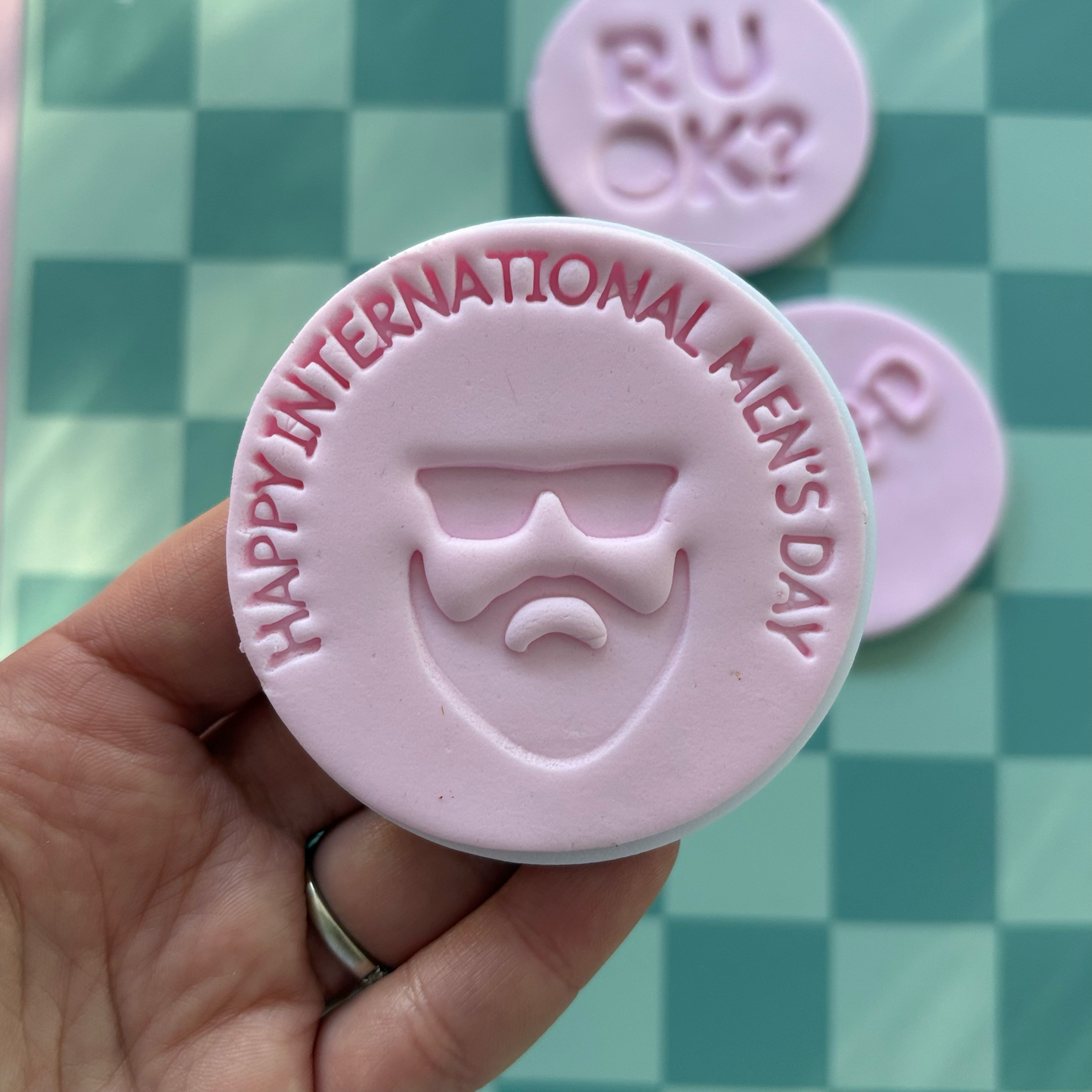 Happy International Men’s Day (style 1) Cookie Stamp