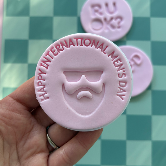 Happy International Men’s Day (style 1) Cookie Stamp