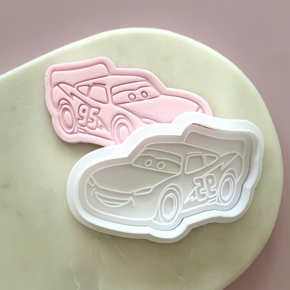 Cars Cookie Stamp & Cutter