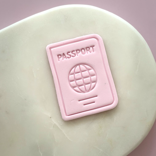Passport Cookie Stamp & Cutter