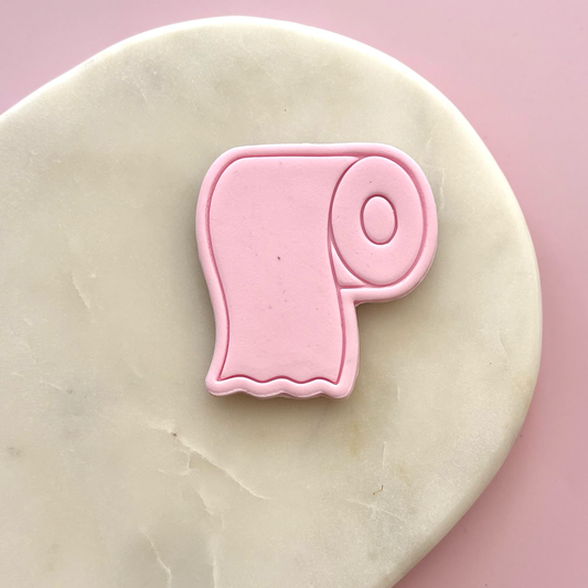 Toilet paper Cookie Stamp & Cutter