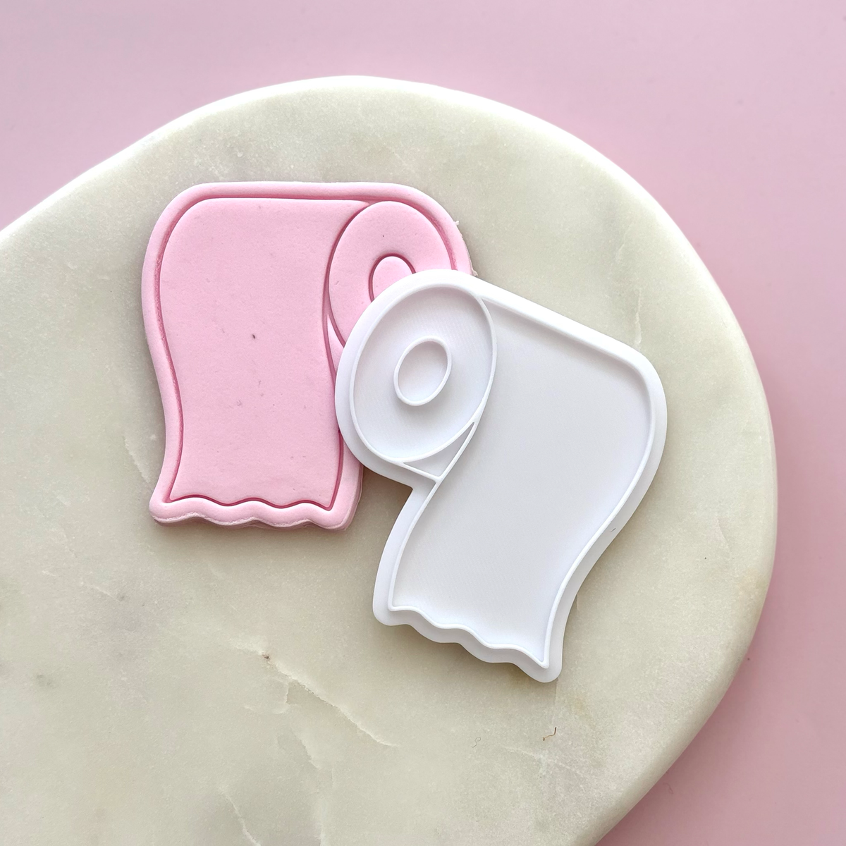 Toilet paper Cookie Stamp & Cutter